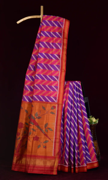 Single Ikat Patola Saree