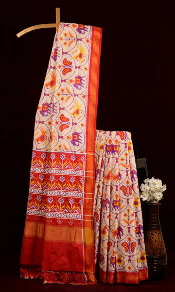 Double Ikat Patola Saree
