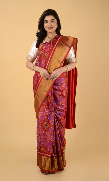 Rajkoti Patola Saree Fish Chhabdi