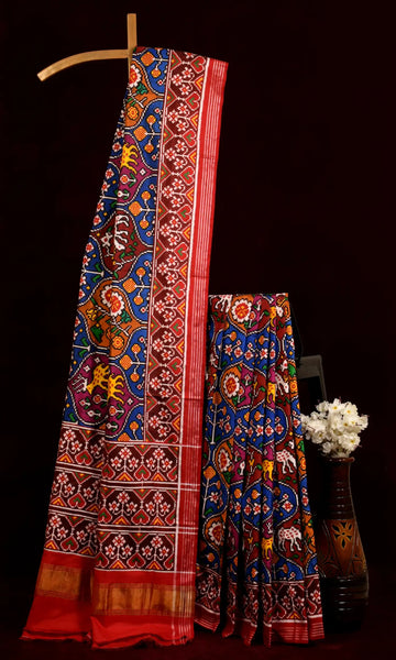 Double Ikat Patola Saree