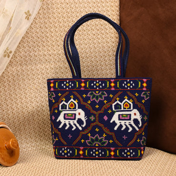 Patola Beaded Handbag