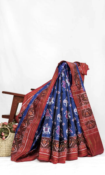 Single Ikat Patola Saree