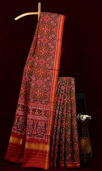 Single Ikat Patola Saree