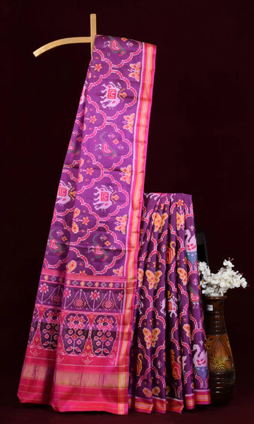 Single Ikat Patola Saree
