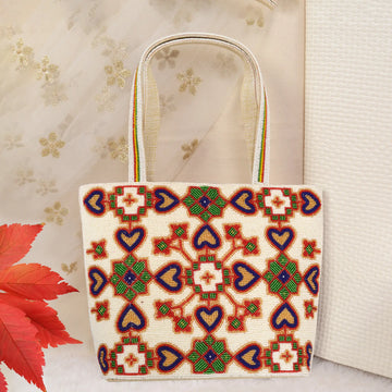 Patola Beaded Handbag