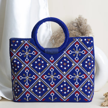 Patola Beaded Handbag