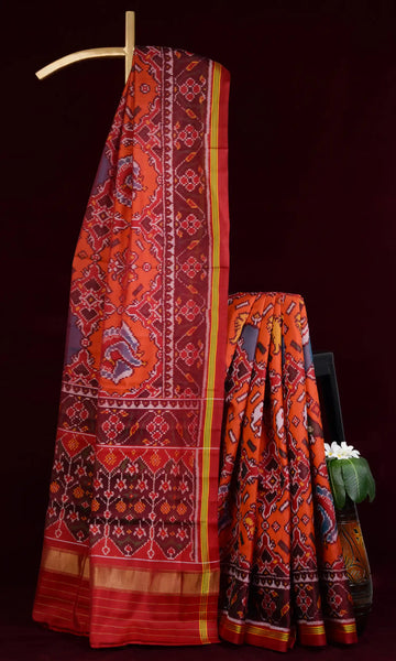 Single Ikat Patola Saree