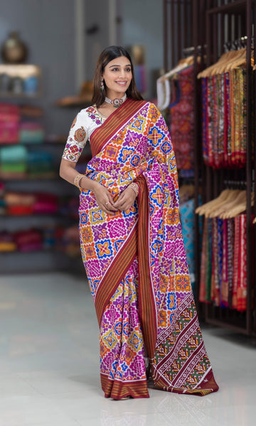 Double Ikat Patola Saree