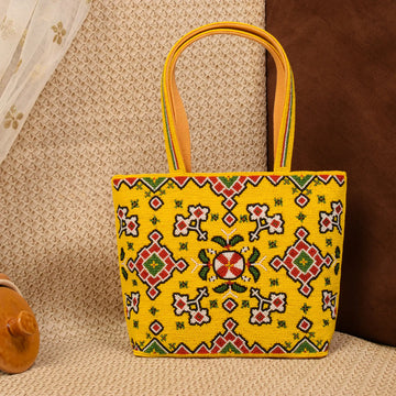 Patola Beaded Handbag