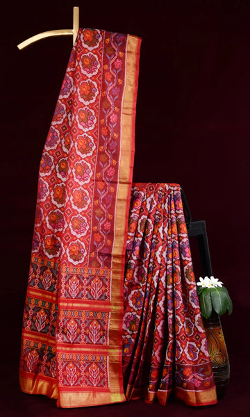 Single Ikat Patola Saree