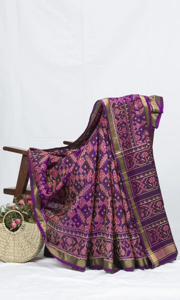 Rajkoti Patola Saree
