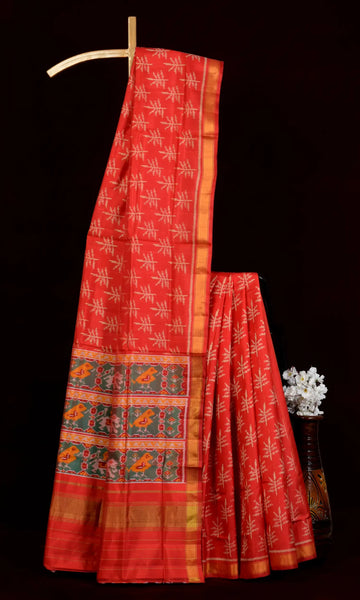 Rajkoti Patola Saree