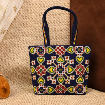 Patola Beaded Handbag