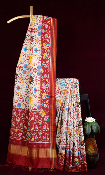 Double Ikat Patola Saree
