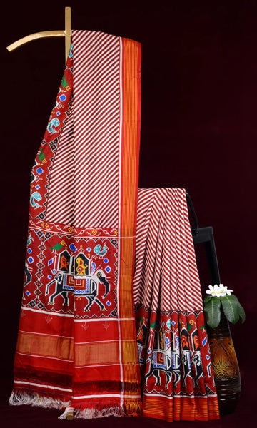 Double Ikat Patola Saree