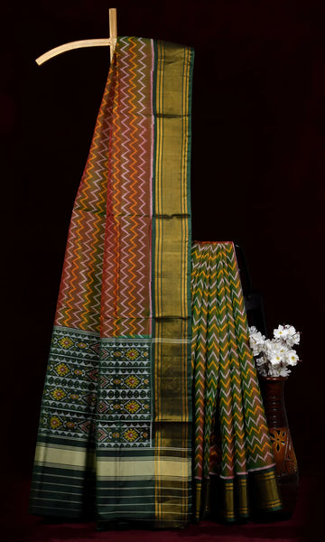 Rajkoti Patola Saree