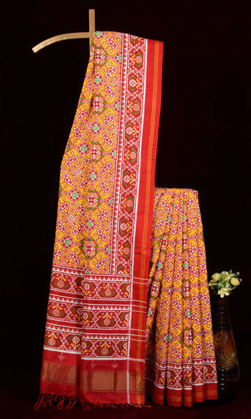 Double Ikat Patola Saree