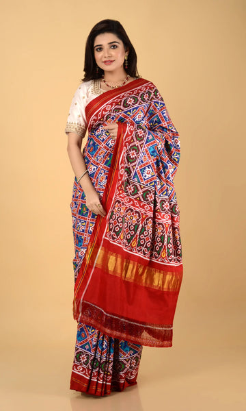 Double Ikat Patola Saree