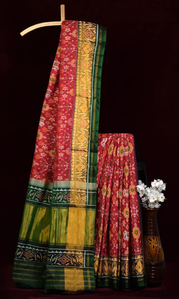Rajkoti Patola Saree