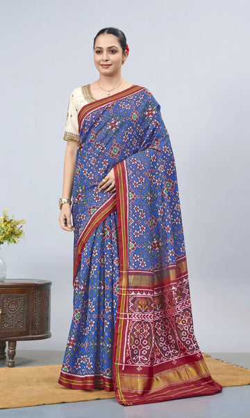 Single Ikat Patola Saree