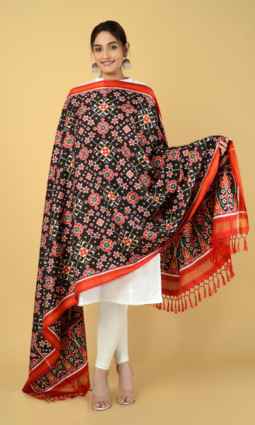 Double Ikat Patola Dupatta Nau Ratan