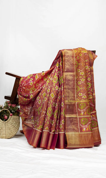 Rajkoti Patola Saree