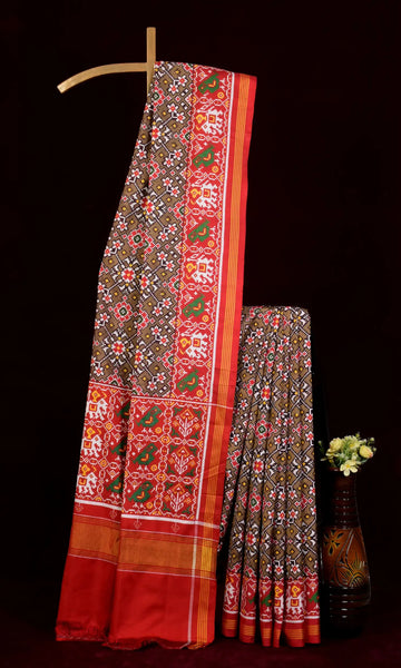 Double Ikat Patola Saree