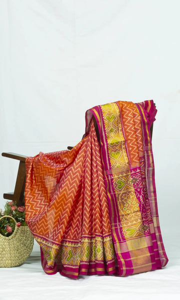 Rajkoti Patola Saree