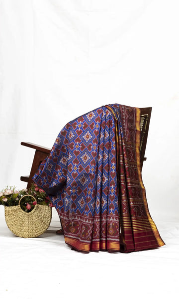 Rajkoti Patola Saree