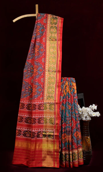 Rajkoti Patola Saree
