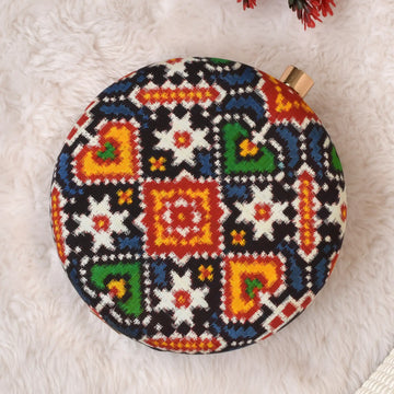 Double Ikat Patola Clutch