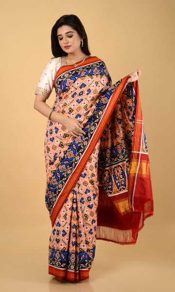 Double Ikat Patola Saree