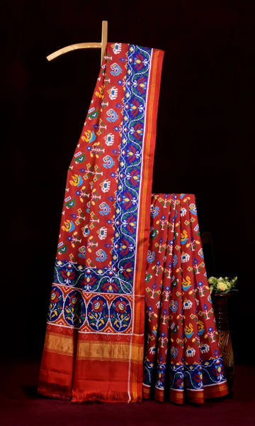 Double Ikat Patola Saree