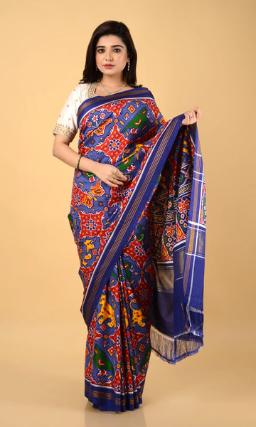 Double Ikat Patola Saree