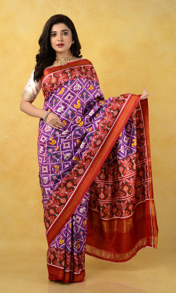 Double Ikat Patola Saree Patola Motifs