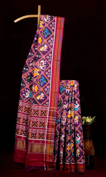 Double Ikat Patola Saree