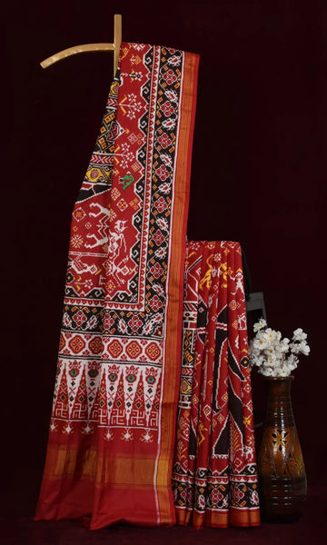 Double Ikat Patola Saree