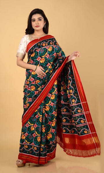Double Ikat Patola Saree