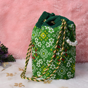 Moti Patola Beaded Batva