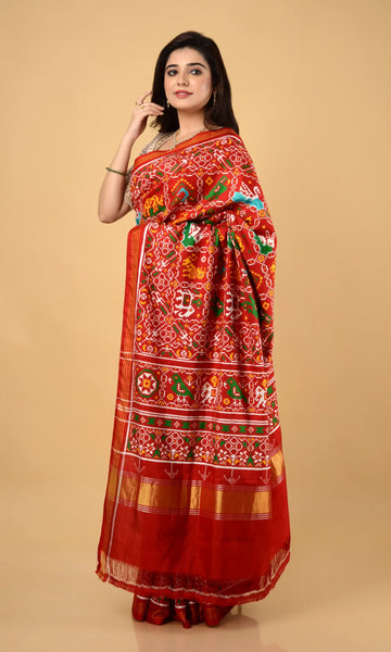 Double Ikat Patola Saree