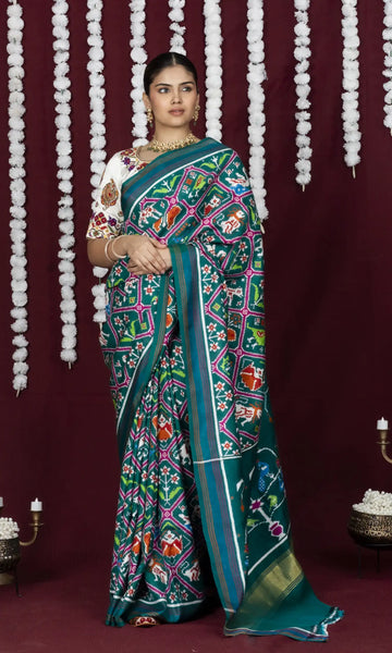 Double Ikat Patola Saree