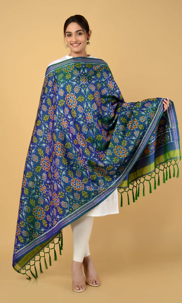 Single Ikat Patola Dupatta Chhabdi
