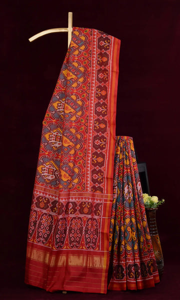 Single Ikat Patola Saree
