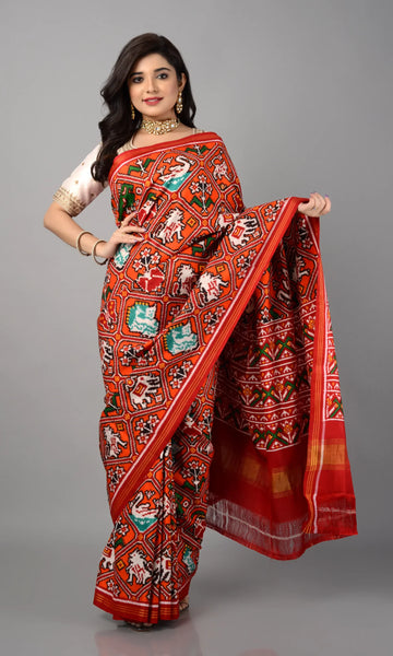 Double Ikat Patola Saree