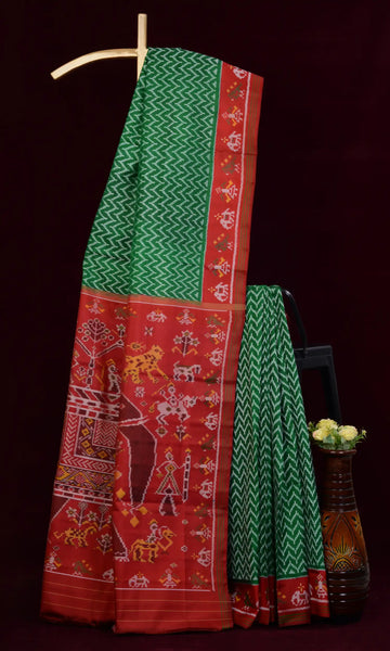 Single Ikat Patola Saree