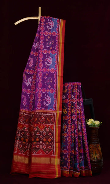 Single Ikat Patola Saree