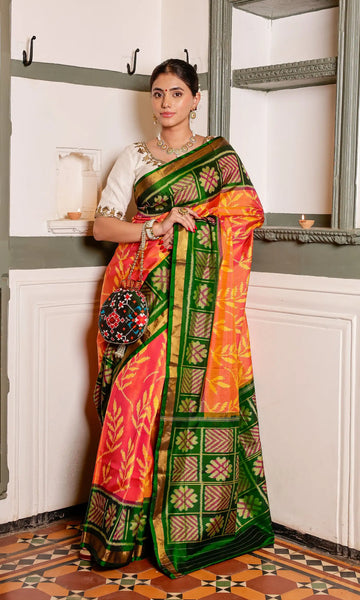 Rajkoti Patola Saree