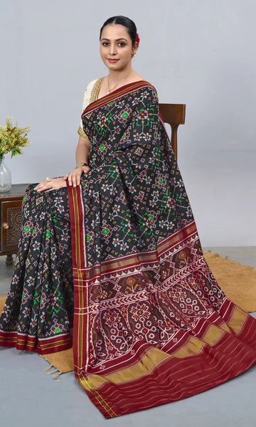 Single Ikat Patola Saree