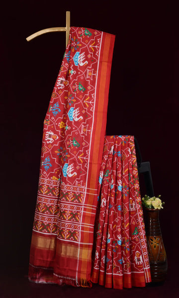 Double Ikat Patola Saree