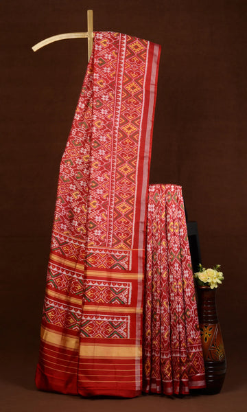Twill Weave Patola Saree